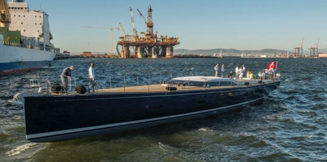 Image for article Southern wind shipyard launch Farfalla